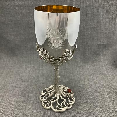ANTHONY ELSON Silver Goblet