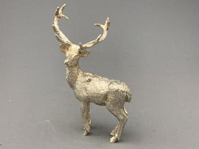 Small Silver STAG