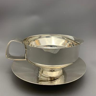 ROBERT WELCH Silver SAUCEBOAT on STAND